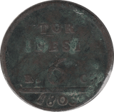 1803 ITALY 6 TORNESI - WORLD COINS - Cambridgeshire Coins