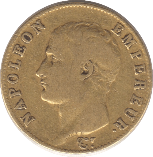 1804 AN13 GOLD 20 FRANC FRANCE A NAPOLEON SCARCE - Gold World Coins - Cambridgeshire Coins