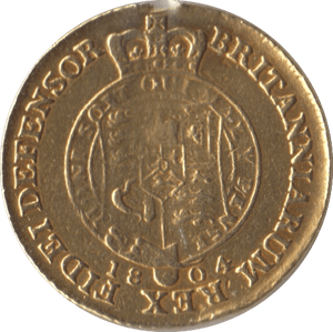 1804 GOLD HALF GUINEA ( VF ) - Guineas - Cambridgeshire Coins