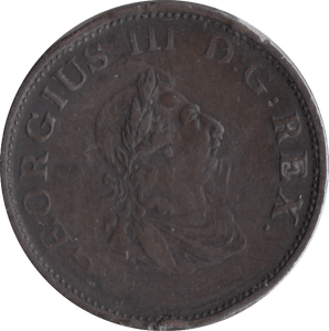 1805 IRELAND HALF PENNY - WORLD COINS - Cambridgeshire Coins