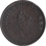 1805 IRELAND HALF PENNY - WORLD COINS - Cambridgeshire Coins
