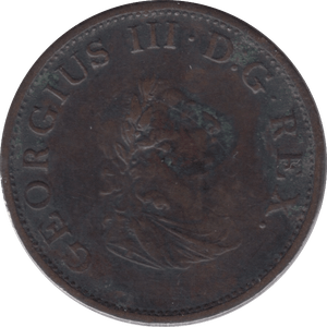 1805 IRELAND HALF PENNY - WORLD COINS - Cambridgeshire Coins