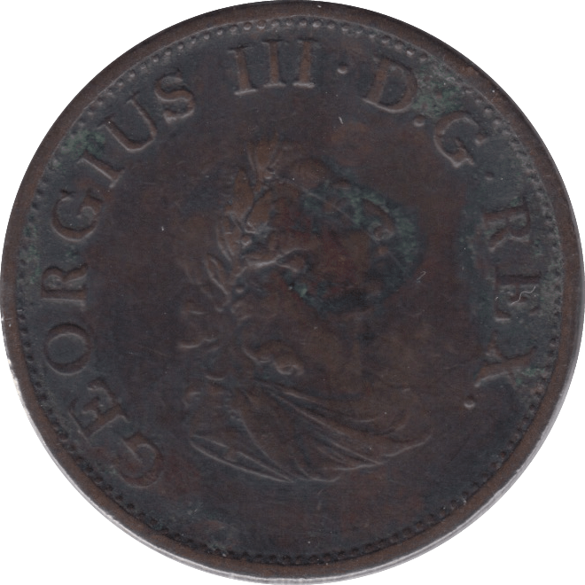 1805 IRELAND HALF PENNY - WORLD COINS - Cambridgeshire Coins