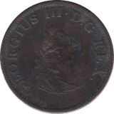 1805 IRELAND HALF PENNY - WORLD COINS - Cambridgeshire Coins