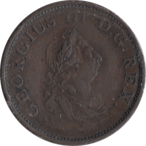 1805 IRELAND HALFPENNY - WORLD COINS - Cambridgeshire Coins