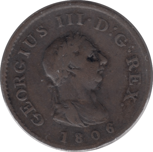 1806 FARTHING ( GF ) 1 - Farthing - Cambridgeshire Coins