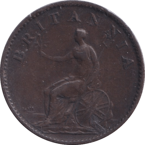 1806 FARTHING ( GVF ) - Farthing - Cambridgeshire Coins