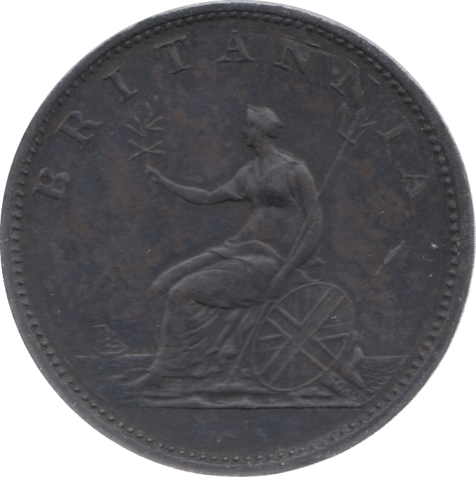 1806 HALFPENNY 3 ( GVF ) - Halfpenny - Cambridgeshire Coins