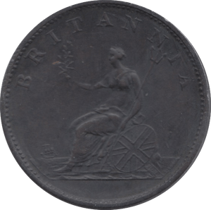 1806 HALFPENNY ( EF ) 3 - Halfpenny - Cambridgeshire Coins