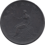 1806 HALFPENNY ( EF ) 3 - Halfpenny - Cambridgeshire Coins
