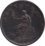 1806 HALFPENNY ( EF ) - Halfpenny - Cambridgeshire Coins