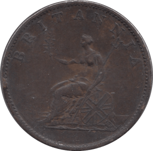 1806 HALFPENNY ( GVF ) 14 C - Halfpenny - Cambridgeshire Coins