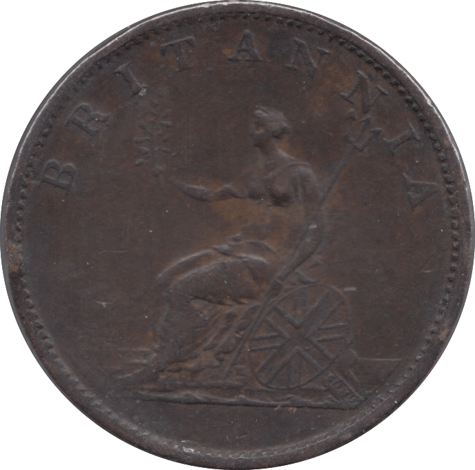 1806 HALFPENNY ( GVF ) 14 C - Halfpenny - Cambridgeshire Coins
