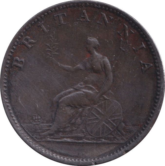 1806 HALFPENNY ( GVF ) - Halfpenny - Cambridgeshire Coins
