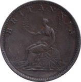 1806 HALFPENNY ( GVF ) - Halfpenny - Cambridgeshire Coins