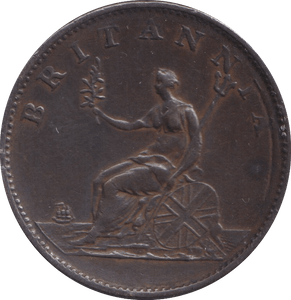 1806 HALFPENNY ( GVF ) - Halfpenny - Cambridgeshire Coins