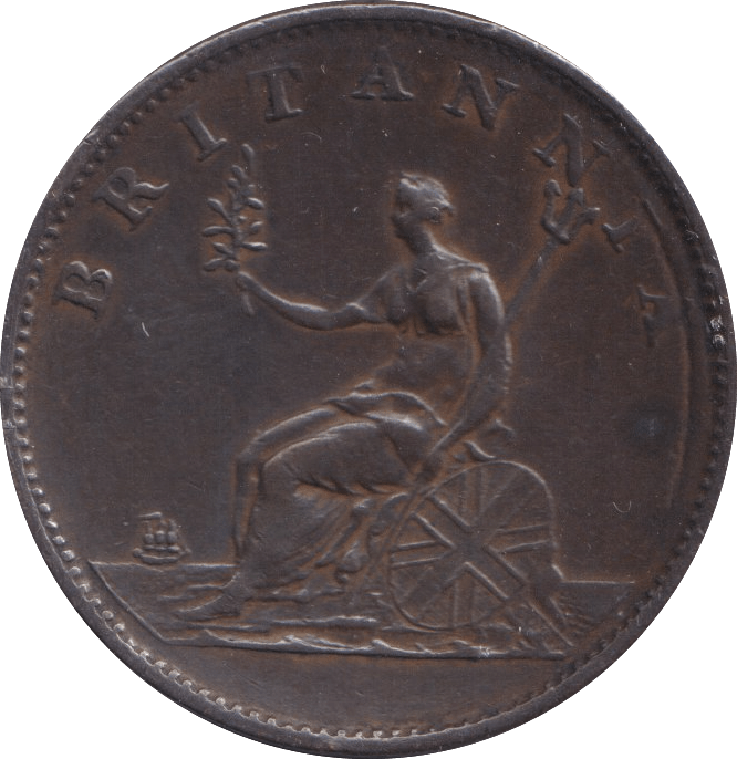 1806 HALFPENNY ( GVF ) - Halfpenny - Cambridgeshire Coins