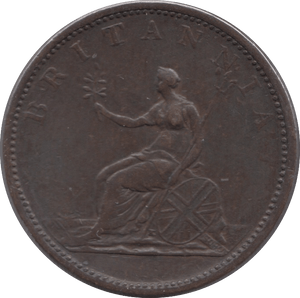 1806 HALFPENNY ( VF ) - Halfpenny - Cambridgeshire Coins