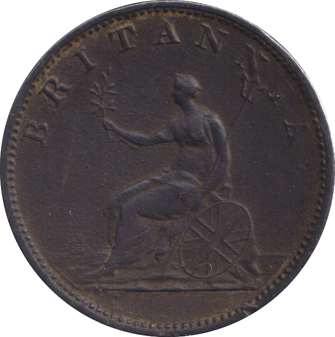 1806 HALFPENNY ( VF ) - Halfpenny - Cambridgeshire Coins