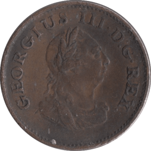 1806 IRISH FARTHING - WORLD COINS - Cambridgeshire Coins