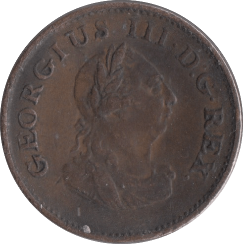 1806 IRISH FARTHING - WORLD COINS - Cambridgeshire Coins