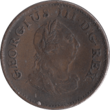 1806 IRISH FARTHING - WORLD COINS - Cambridgeshire Coins