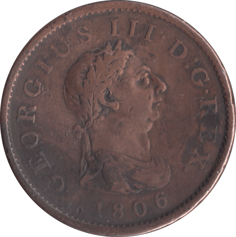 1806 PENNY ( FAIR ) - Penny - Cambridgeshire Coins