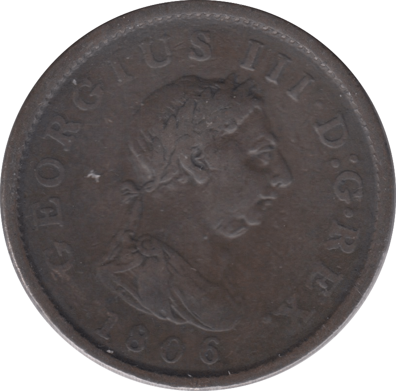 1806 PENNY ( FINE ) - Penny - Cambridgeshire Coins