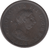 1806 PENNY ( FINE ) - Penny - Cambridgeshire Coins
