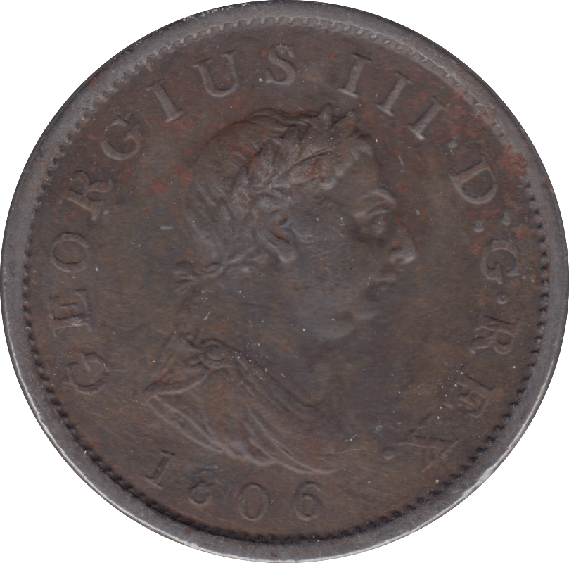 1806 PENNY ( GF ) 2 - Penny - Cambridgeshire Coins