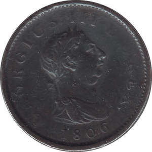 1806 PENNY ( GF ) - Penny - Cambridgeshire Coins
