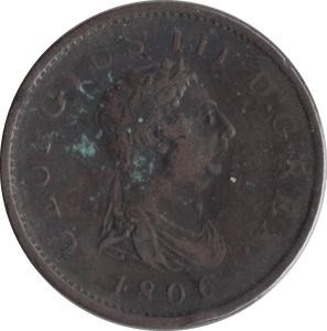 1806 PENNY ( GF ) - Penny - Cambridgeshire Coins
