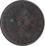 1806 PENNY ( GF ) - Penny - Cambridgeshire Coins