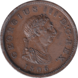 1806 PENNY ( UNC ) - Penny - Cambridgeshire Coins