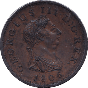 1806 PENNY ( AUNC )