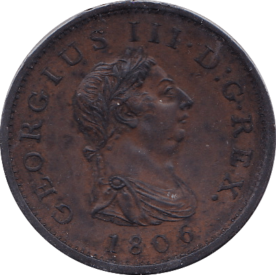 1806 PENNY ( AUNC )