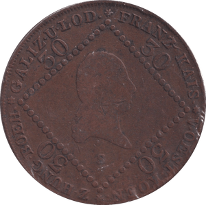 1807 30 KREUZER AUSTRIA - WORLD COINS - Cambridgeshire Coins