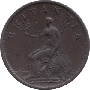 1807 FARTHING ( EF ) - Farthing - Cambridgeshire Coins