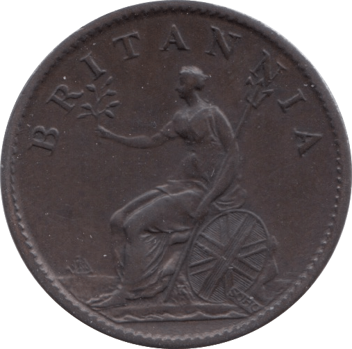 1807 FARTHING ( EF ) - Farthing - Cambridgeshire Coins