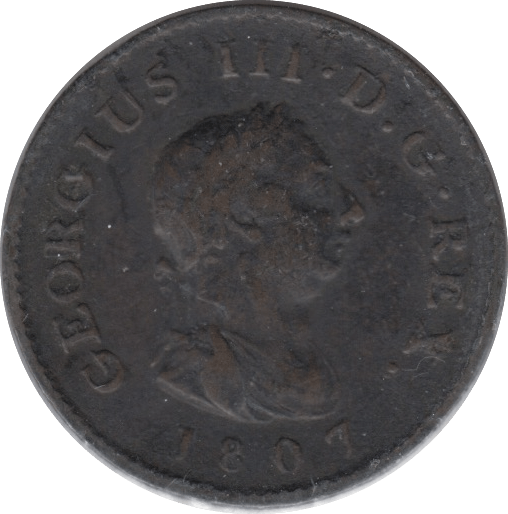 1807 FARTHING ( GF ) - Farthing - Cambridgeshire Coins