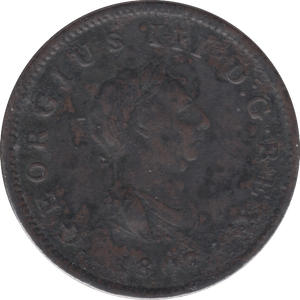 1807 HALF PENNY ( GF ) - Halfpenny - Cambridgeshire Coins