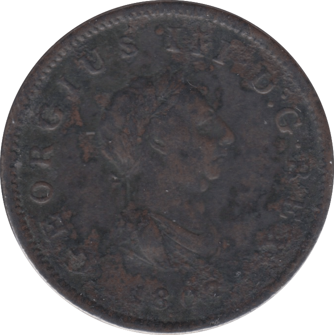 1807 HALF PENNY ( GF ) - Halfpenny - Cambridgeshire Coins
