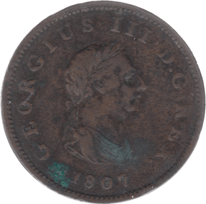1807 HALFPENNY 3 ( GF ) - Halfpenny - Cambridgeshire Coins