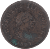 1807 HALFPENNY 3 ( GF ) - Halfpenny - Cambridgeshire Coins
