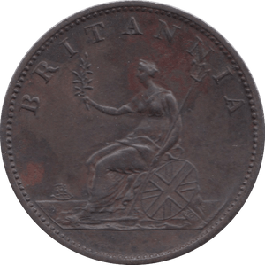 1807 HALFPENNY ( AUNC ) 5 - Halfpenny - Cambridgeshire Coins