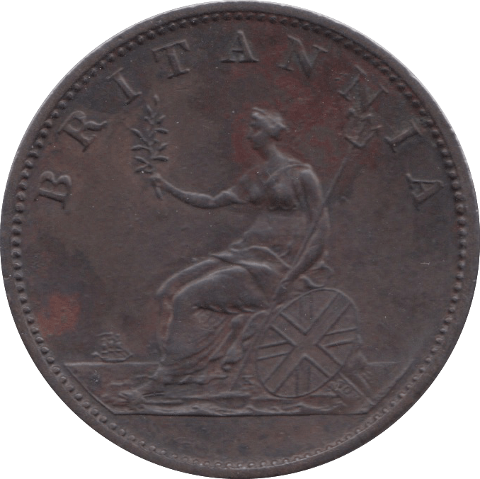 1807 HALFPENNY ( AUNC ) 5 - Halfpenny - Cambridgeshire Coins