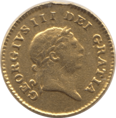 1808 GOLD THIRD GUINEA ( VF ) - Guineas - Cambridgeshire Coins