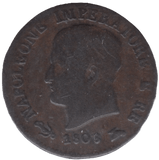 1808 ITALY/FRANCE NAPOLEON CENTESIMO - WORLD COINS - Cambridgeshire Coins