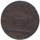 1808 ITALY/FRANCE NAPOLEON CENTESIMO - WORLD COINS - Cambridgeshire Coins