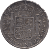 1808 SILVER MEXICO 8 REALES - SILVER WORLD COINS - Cambridgeshire Coins